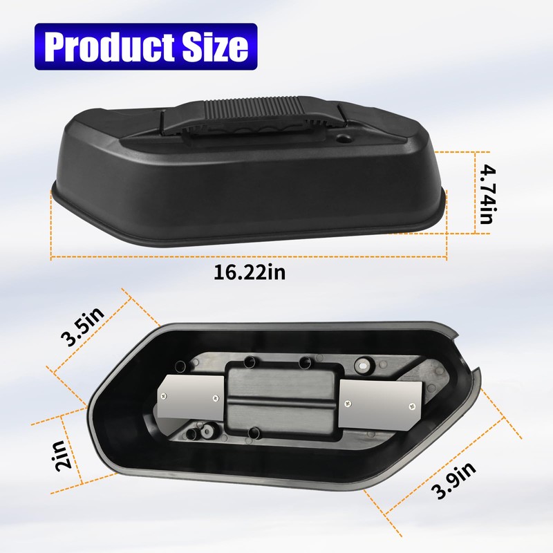 AQBB Rear Window Grip Handle Compatible with Jeep Wrangler JL