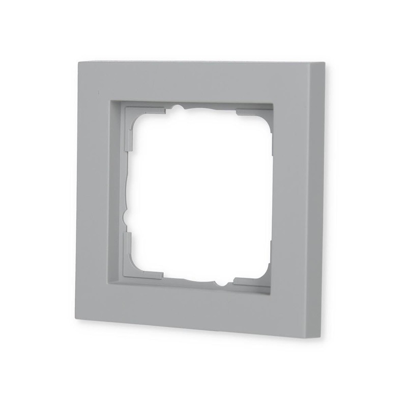 Gira 021137 Cover Frame, 1 Compartment, E2, Matt Grey