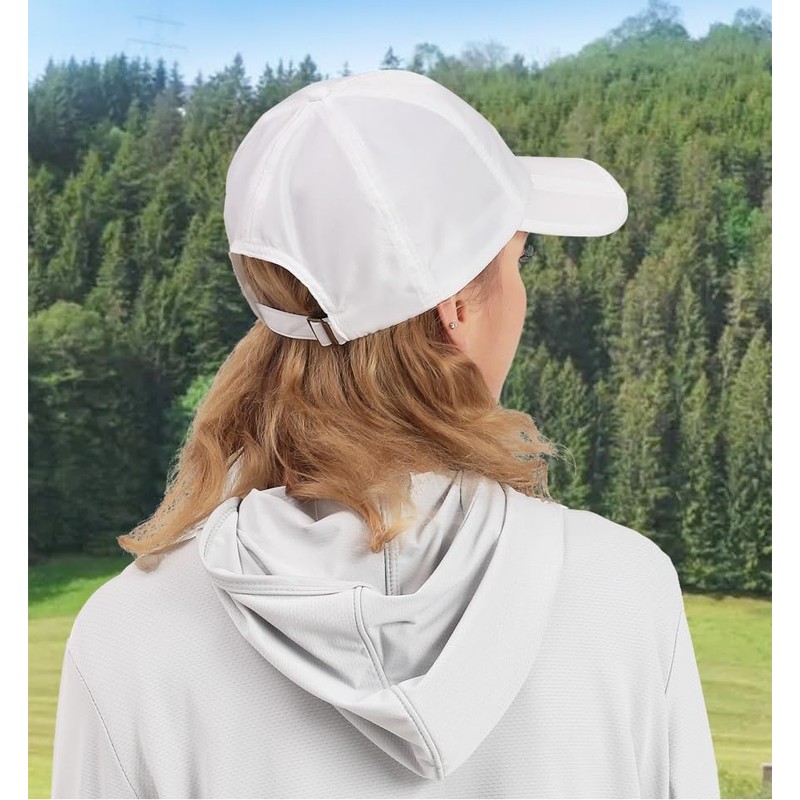 Ducclucc Folding Running Sport Hats Summer Cool UPF 50 Sun