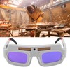 Welding Glasses Soldering Goggles Auto Darkening Solar Power Battery for