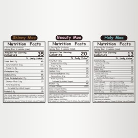 Coffee to the Moo Nitro Cold Brew Coffee Concentrate - Mix Pack (KETO, Collagen & Mushroom Coffee) | Instant Iced or Hot | Pocket/Purse Sized, Travel & Gifts Friendly | Makes 12 Cups