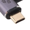 Magnetic Type C to Type C Adapter 24pin Elbow PD100W