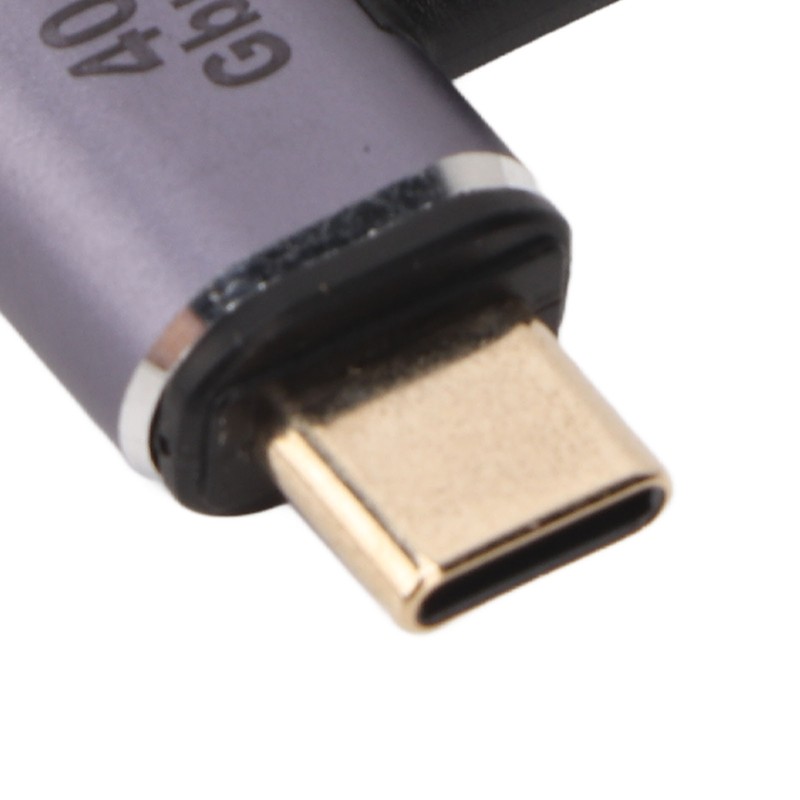Magnetic Type C to Type C Adapter 24pin Elbow PD100W