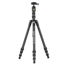 VANGUARD VESTA TB 204CB Travel Tripod, VESTA TB Series, Carbon Tripod, Compact Storage, Ball Head
