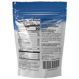 Colloidal Silver Liquid Drops 150 mcg with Blueberry Flavor - 100 Count Immune Support Supplement, Natural Colloidal Silver Cough Drops Alternative - Vegan, Gluten-Free & Non-GMO