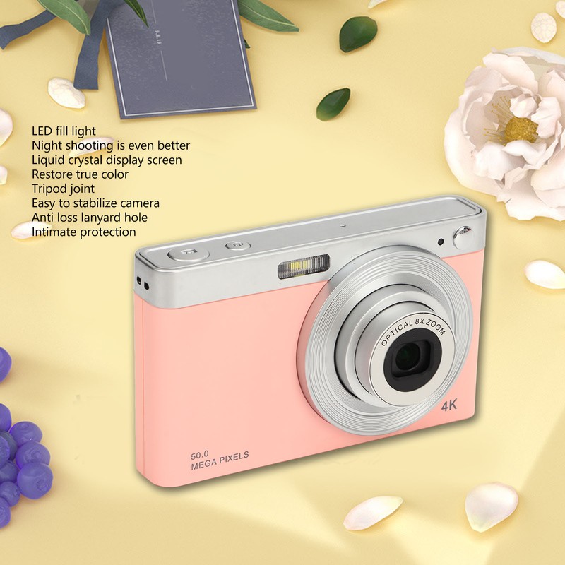 4K Digital Camera for Teens 2.88 Inch HD IPS Screen