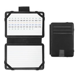 YLZZMDQSZ Golf Score Card Wallet, Golf Score Card Note Taking Holder Leather Book Cover, Versatile Golfs Sports and Outdoor Club Accessories, Gifts for Golfers, Leather Golfs Gifts