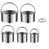 iNeibo Biscuit Cutter Set, Cookie Cutter, Round Shape Circle Scone