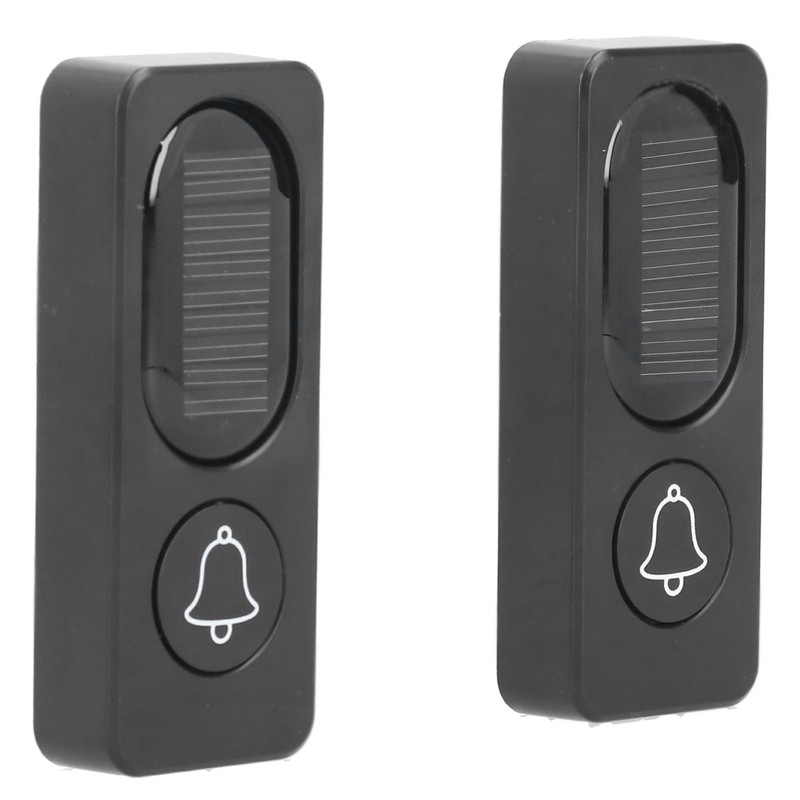 Wireless Door Bell Alarm System Waterproof Solar Electric Doorbell with