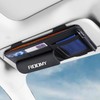 Fumezu Car Sun Visor Pocket, ROOMY Car Storage Bag, Multi-functional