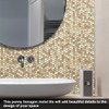 BeNice Peel and Stick Backsplash Kitchen Mosaic Tiles Penny Hexagon