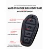 ontto Leather Car Key fob Cover fit for BYD Atto