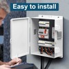 Namunanee Outdoor Electrical Junction Box, ABS Water Resistant Enclosure with