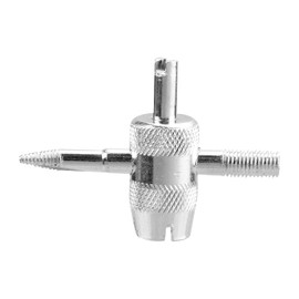 Rumyve 4 Way Valve Repair Core,NA Valve Core Remover Tool,4 in 1 Tubeless Tyre Valve Repair Tool for Car,Motorcycle,Bicycle