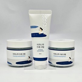 round wrap 1+1 Round Lab Birch Moisture Cream 80ml + 80m + 40ml, total 200ml / 1+1 라운드랩 자작나무 수분 크림 80ml + 80m + 40ml 추가 총 200ml