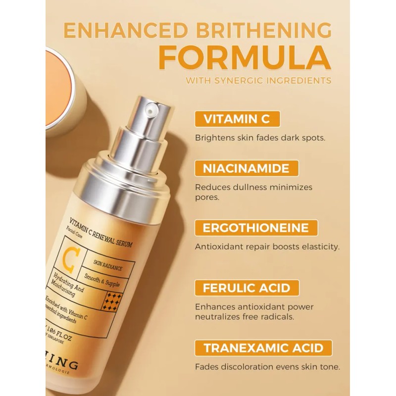 Ning Dermologie Vitamin C Serum With Niacinamide & Ethyl