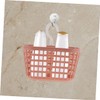Generic Elegant Shower Toiletries Plastic Hanging Shower Organizer Basket Space-Efficient