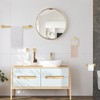 TURS 10-Piece Bathroom Hardware Accessories Set Brushed Gold Towel Bar
