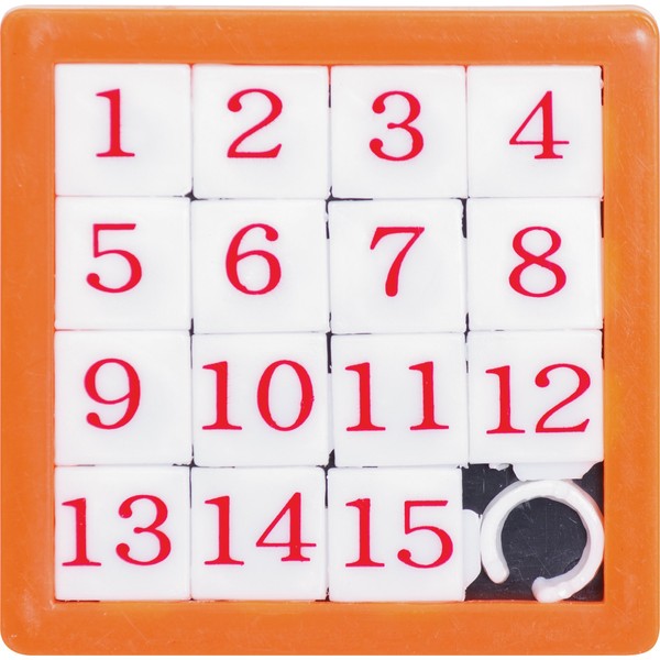 Tobar Slide Number Puzzle – 1 Colour Sent at Random