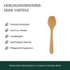 Hofmeister Holzwaren Wooden Wok Spatula Cherry Tree Wood