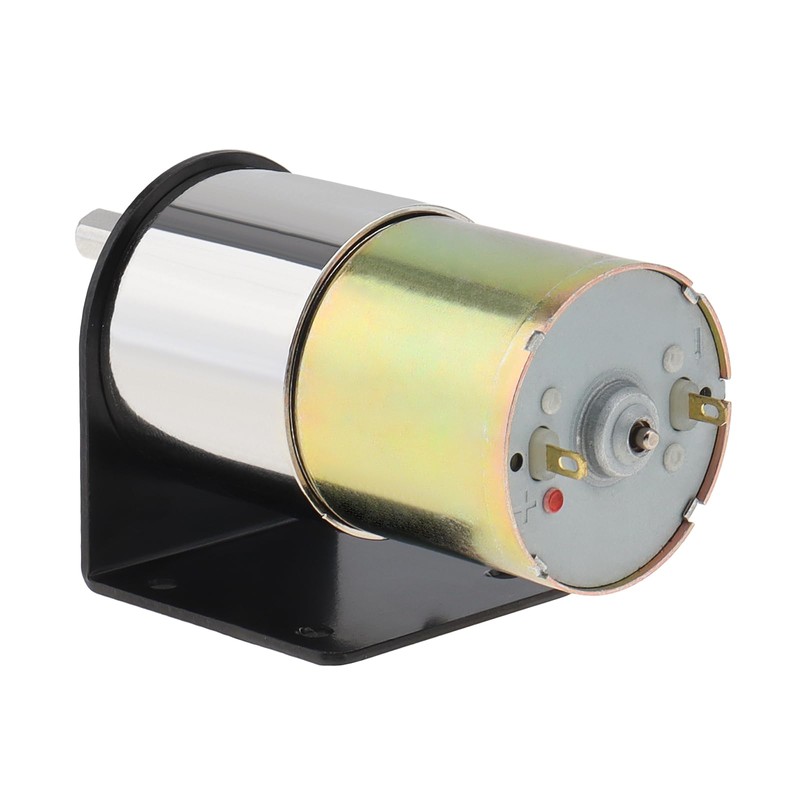ZVKV 12V DC Motor 5RPM High-Torque Geared Motor with 37mm