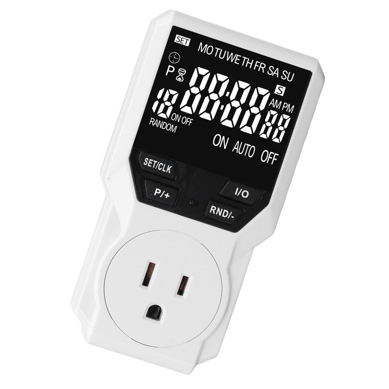 Outlet Timer Large VA Screen Multi Functional Countdown Short Cycle