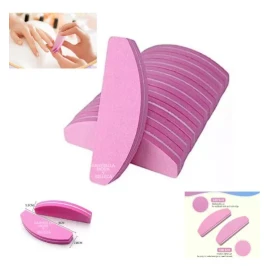 DANYBELLA MODA Y BELLEZA Kit De 10 Mini Limas Sponge Para Uñas Manicure