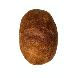 Hair Padding Professional Oblong Bun For Hair Styles Adds Hair Volume with Puff Pads (Medium, Auburn)