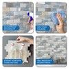 M MOFIT Peel and Stick Brick Backsplash for Kitchen,Back Splash