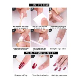 Stickers Para Uñas Uv Gel Nail Hoja Sticke                                                                                                            