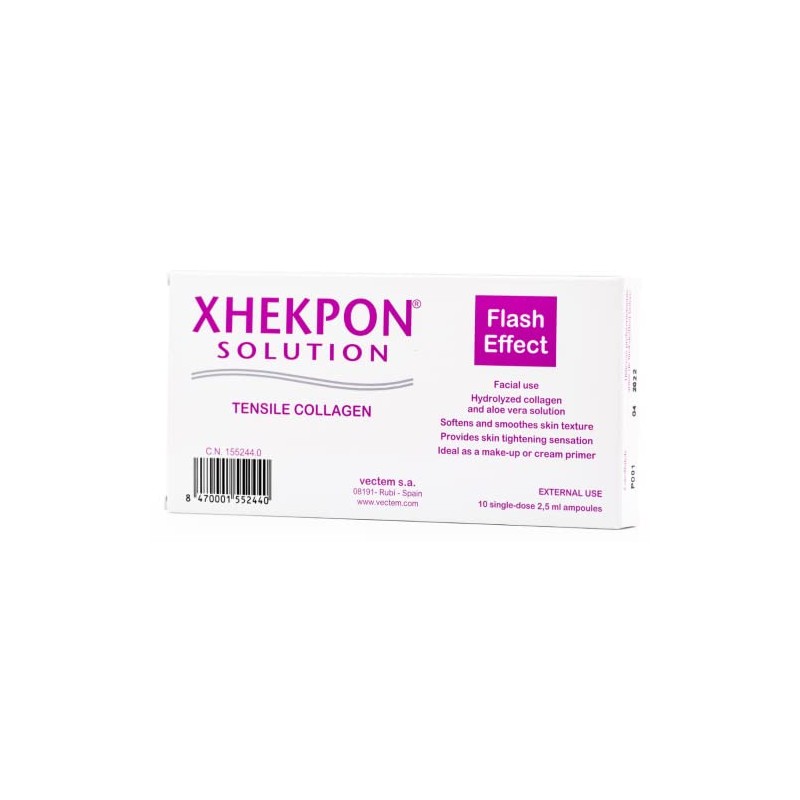 Xhekpon Solura Colageno Efecto - Vaso (10 x 2,5 ml)