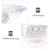 Tofficu 10pcs Tape White Tapes for Instant Mistake Fixing School