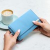 ekavale Women's Leather Wallet with RFID Protection 25 Compartments Women's