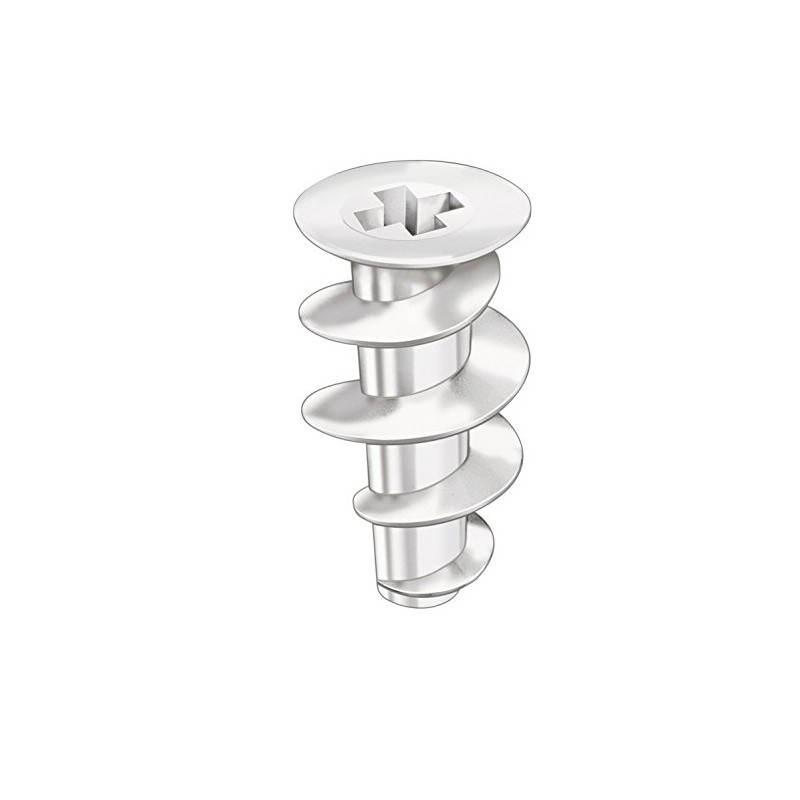 Allfa 26000 Plasterboard Wall Plugs, Plastic with Installation Tool, Pack