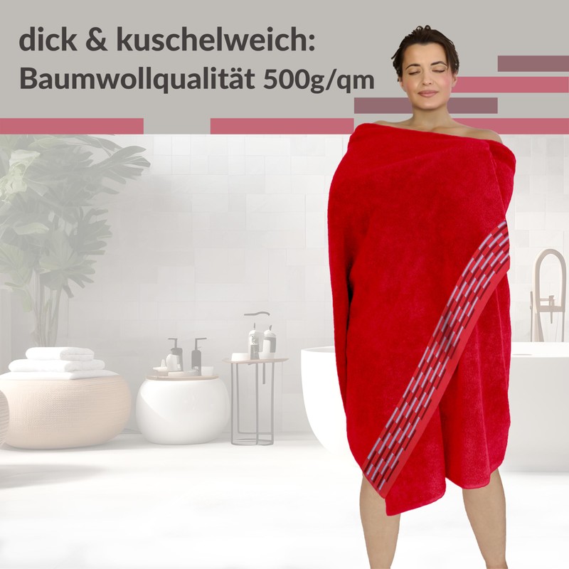 Lashuma Lugano Terry Towelling Sauna Towel Large Bath Towel 80