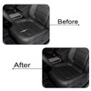GXARTS Black Front Driver and Passenger Side Bottom Perforated Leather