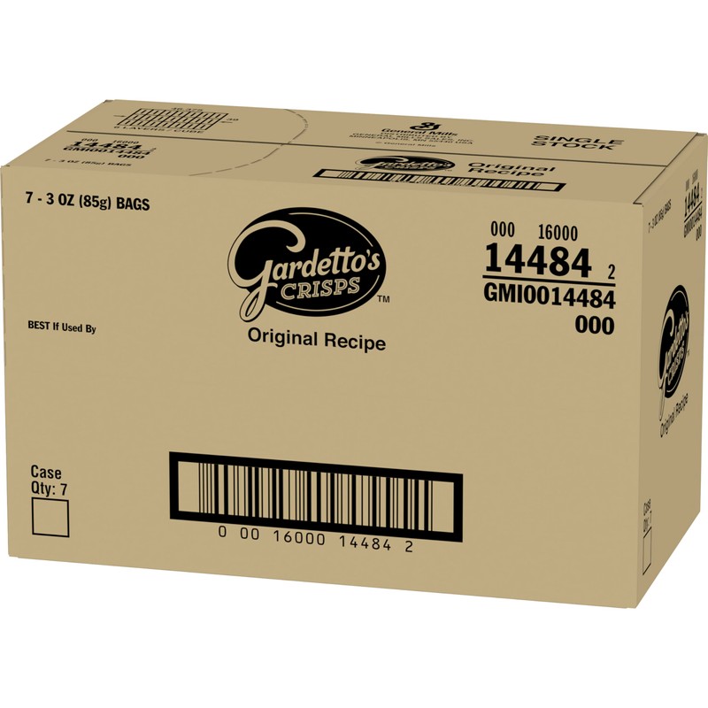 Gardetto's Crisps Original, 3 Oz (Pack of 7)