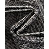 Unique Loom Outdoor Solid Collection Area Rug (10' Round Black/Ivory)