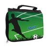 Toilet Bag with Name Mert and Football Design with Goal
