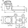 Dehn+Söhne 4013364078604 Connection Flap 377 100 Z-Shape Al Rd6-10 Accessories
