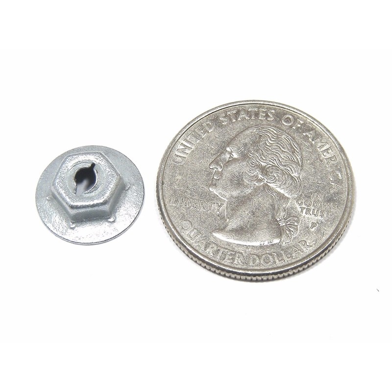 Retro-Motive Emblem & Trim PAL Nuts- Fits 1/8" Studs- 5/16"