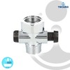tecuro Shower Stop 60000, Chrome - Water Saver for Hand