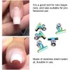 6 PCS Nail Extension Clips Curve C Nail Curvature Pinching