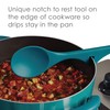 Rachael Ray Tools & Gadgets Solid Spoon, 13", Red