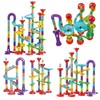 Mgivyar Marble Runs for Kids 4-8,113 Pcs Marble Run Set,