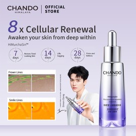 Chando 【 Buy 2 Gift 8 】CHANDO 6th Gen Himalaya Rejuvenation Repairing Essence 自然堂肌源修护小紫瓶精华液第六代 Anti Aging