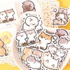 Obujopal 45pcs Cute Cat Stickers for Scrapbooking, Bullet Journal, DIY
