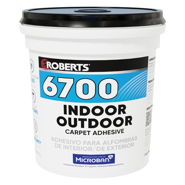 ROBERTS ROBERTS 6700-1 1 Gallon Indoor/Outdoor Carpet/Artificial Turf Adhesive