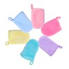 GVSS 6 Flannel Wash Mitts 13 x 9 cm Soft