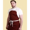 CALDO Cotton Apron (Burgundy)